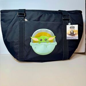 NWT. Brand: Picnic Time. Star Wars The Mandalorian cooler bag. grogu